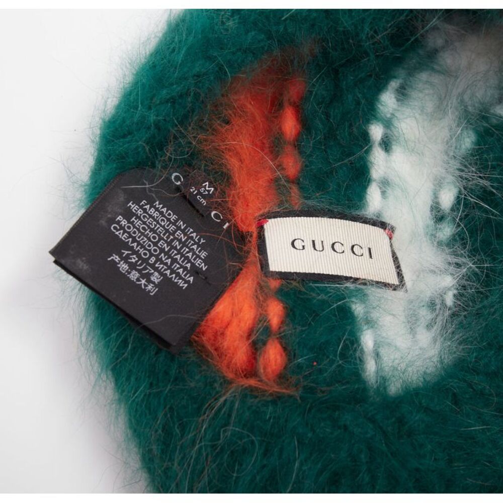 Gucci 2016 Green Striped Hat - Picture 8 of 8